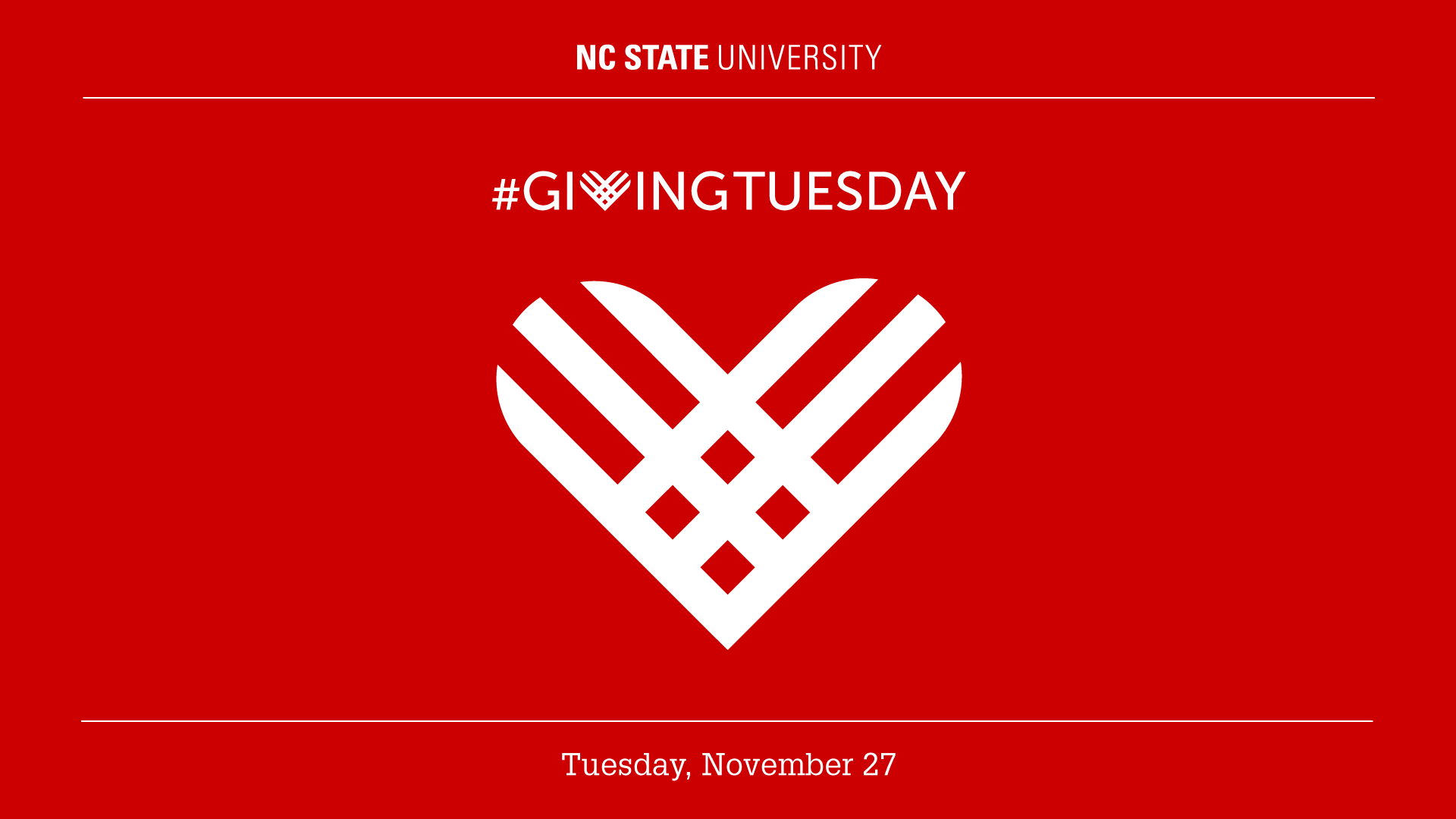 NC State Giving Tuesday