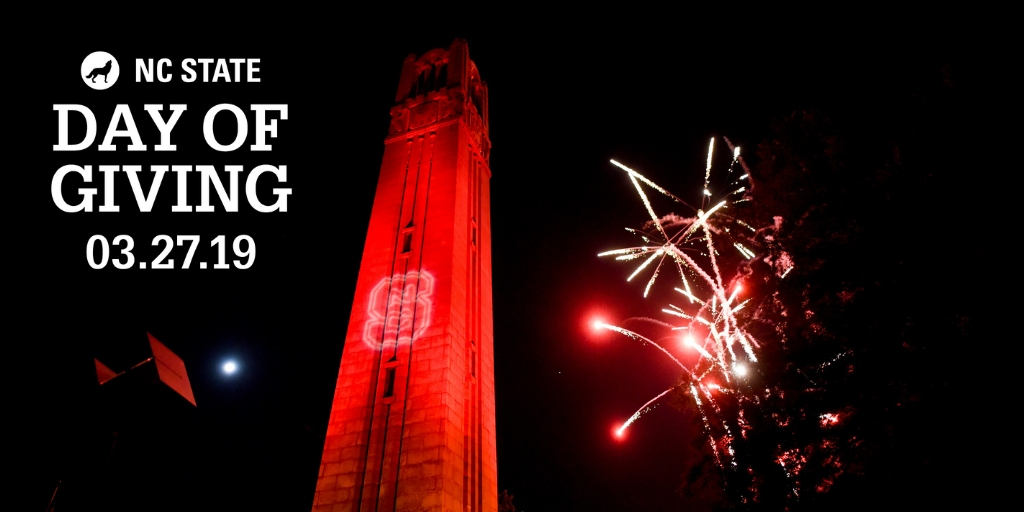 Day of Giving Belltower and Fireworks