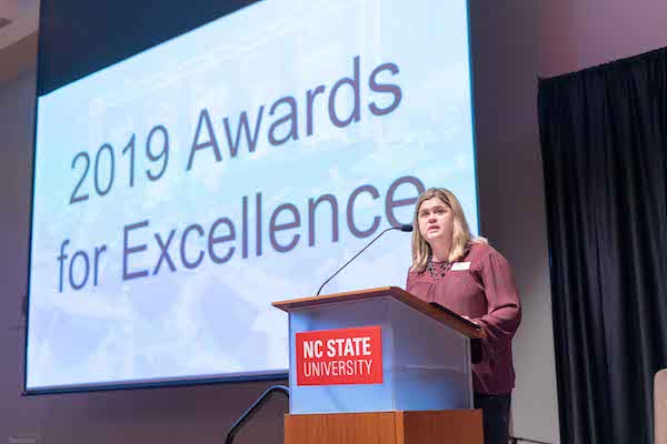 2019 DAS Awards for Excellence photo of presentation.