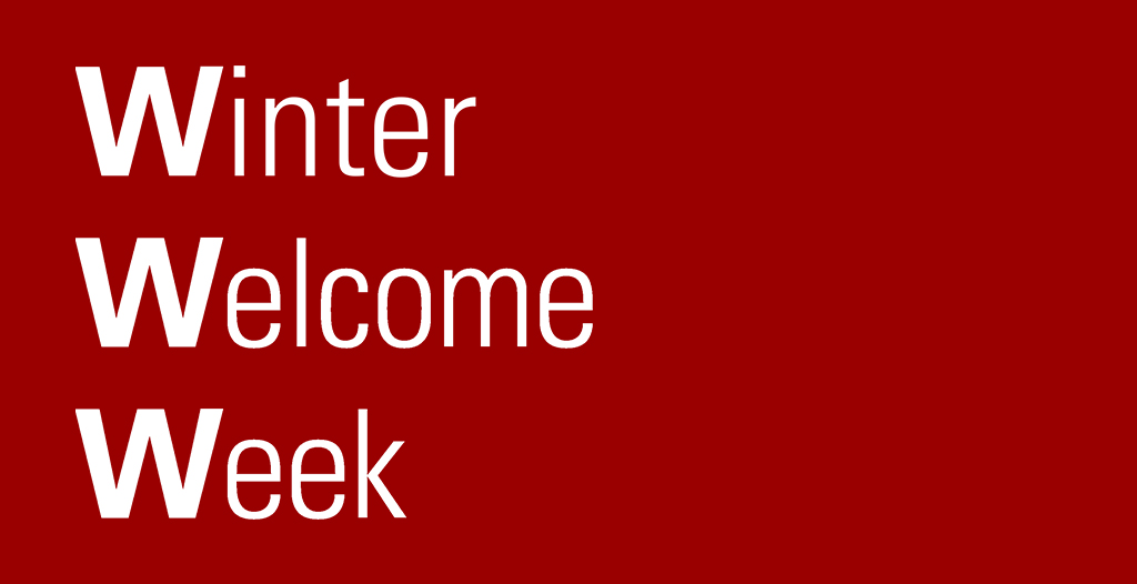 Winter Welcome Week graphic