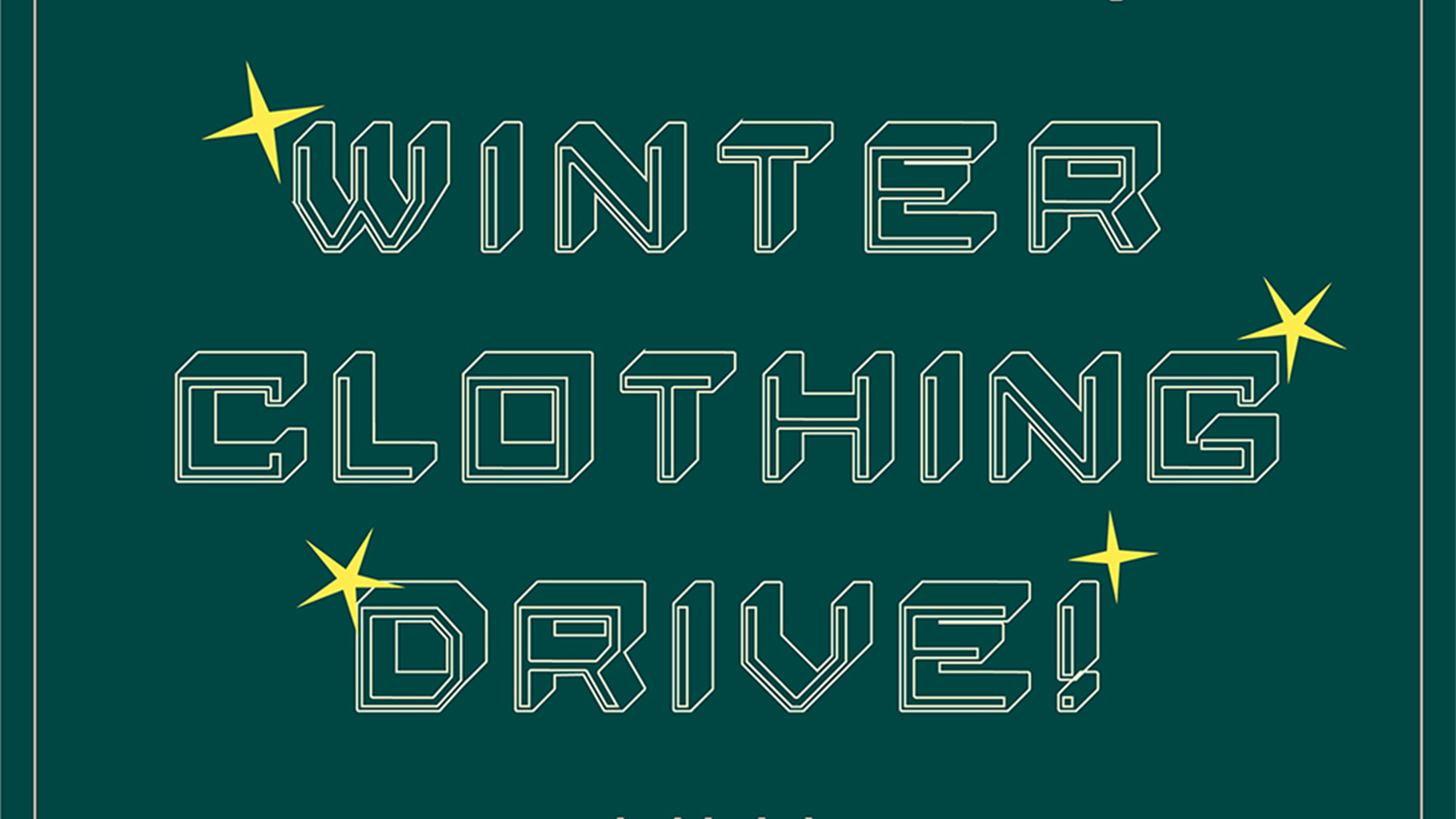 Logo for the winter clothing drive