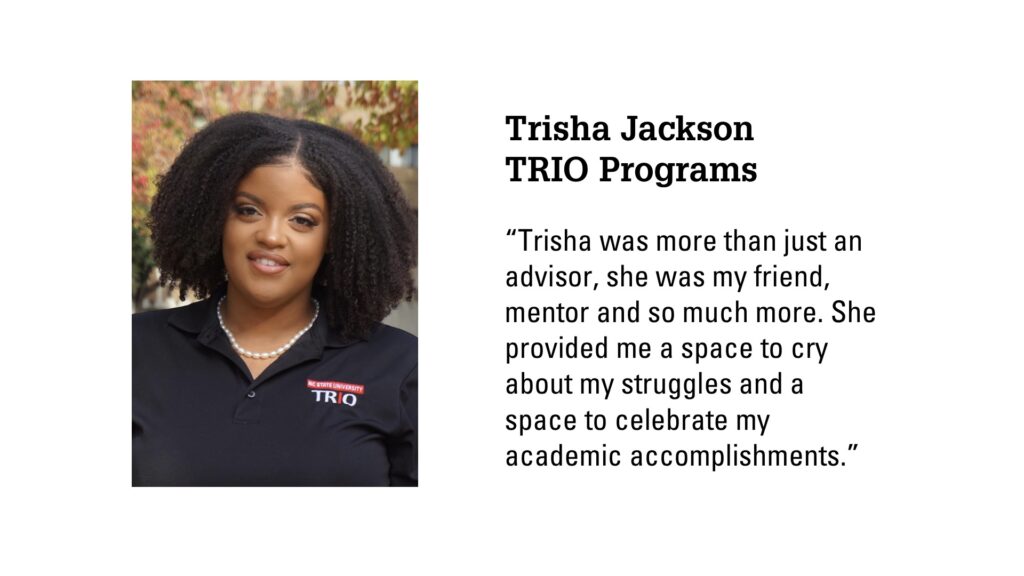 Quote from Trisha Jackson's nominator