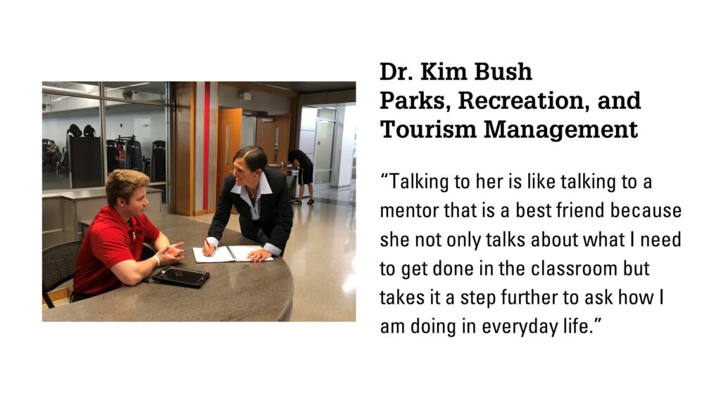 Quote from Kim Bush's nominator