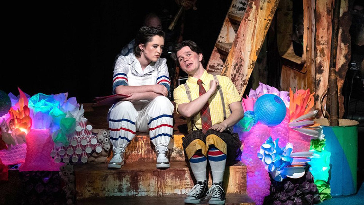 Jayme Mellema has designed numerous shows for the NC State University Theatre department including "The Spongebob Musical."