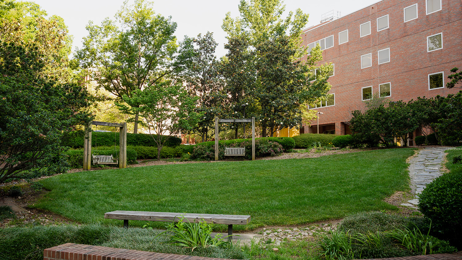 The Williams Courtyard will be renovated into an outdoor wellness space for NC State students.