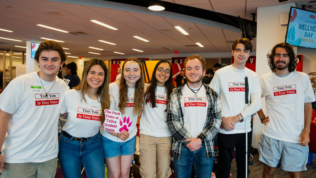 The Pack the Polls voting ambassadors.