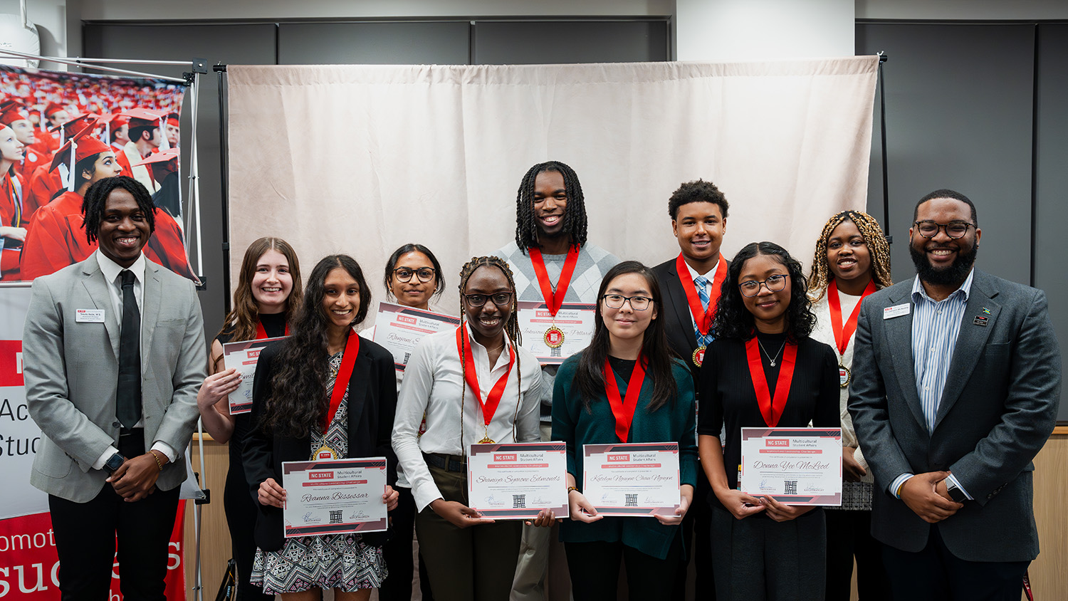 Multicultural Student Affairs' first Multicultural Leadership Challenge cohort.