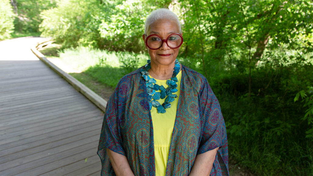 North Carolina Poet Laureate Jaki Shelton Green.