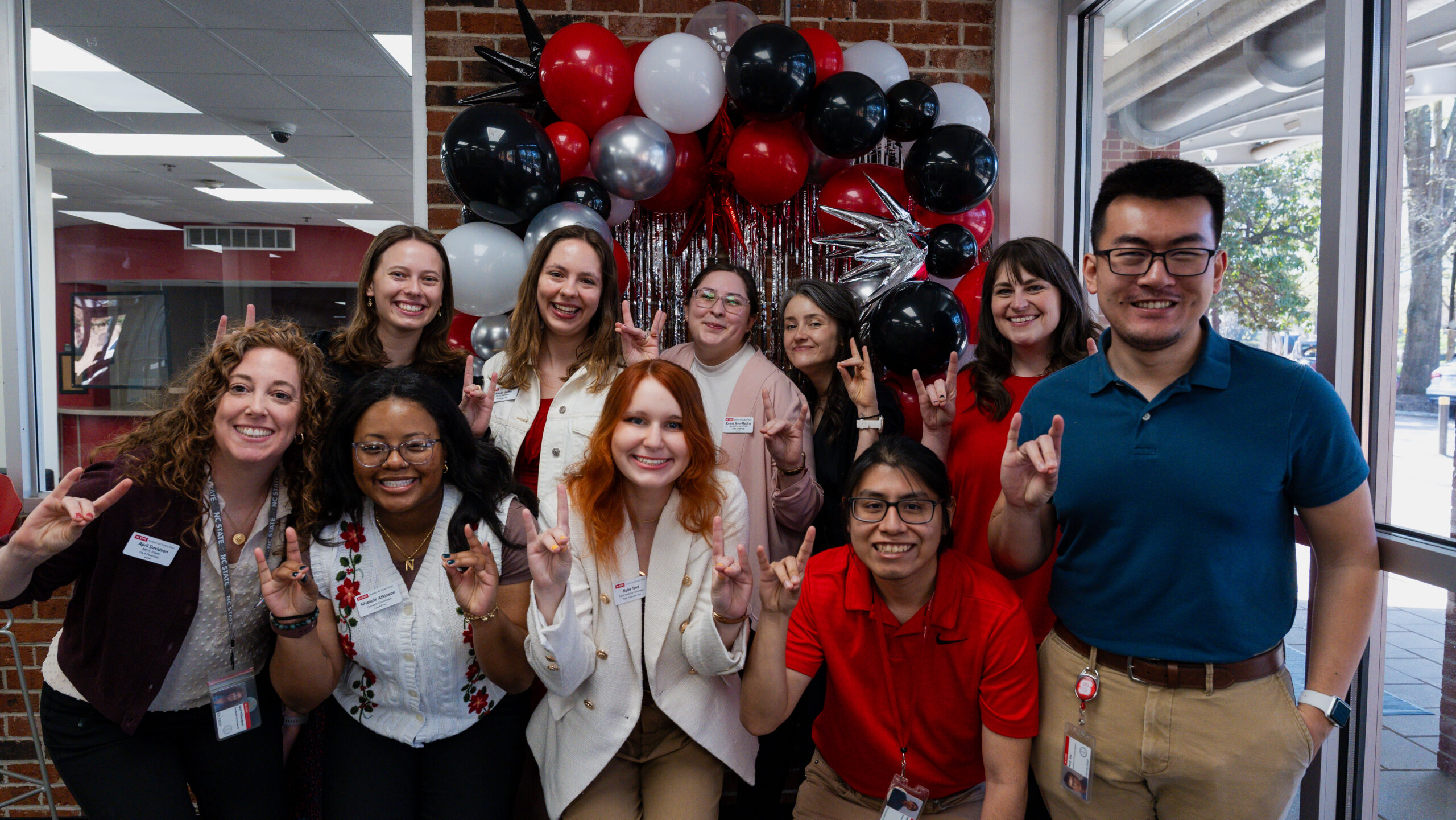 NC State community members gather to celebrate Pack Essentials on Day of Giving.